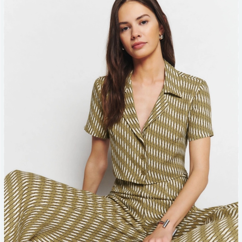 IN SEARCH OF Reformation Noah 2 piece in Linoleum - sz 6, 8 or 10